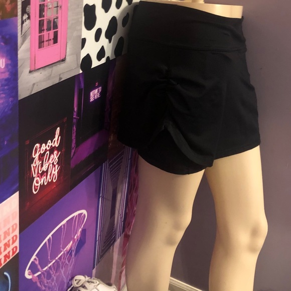 Black gym mini skirt - Picture 2 of 2